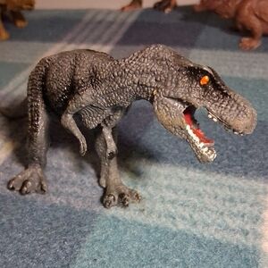 Reptile Dinosaur Toy Set - Brown, Gray, Blue